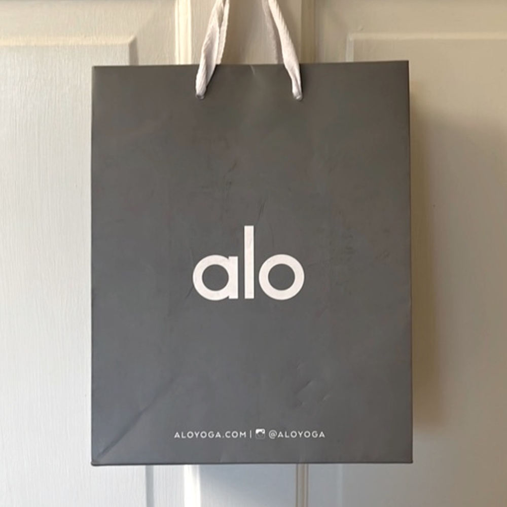 ALO Yoga Gray Reusable Shopping Bag